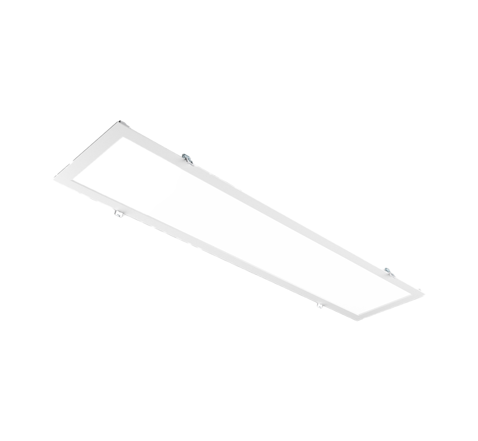 چراغ توكار اپتيلد 120x30 صفحه سفید ساتن مازی نور