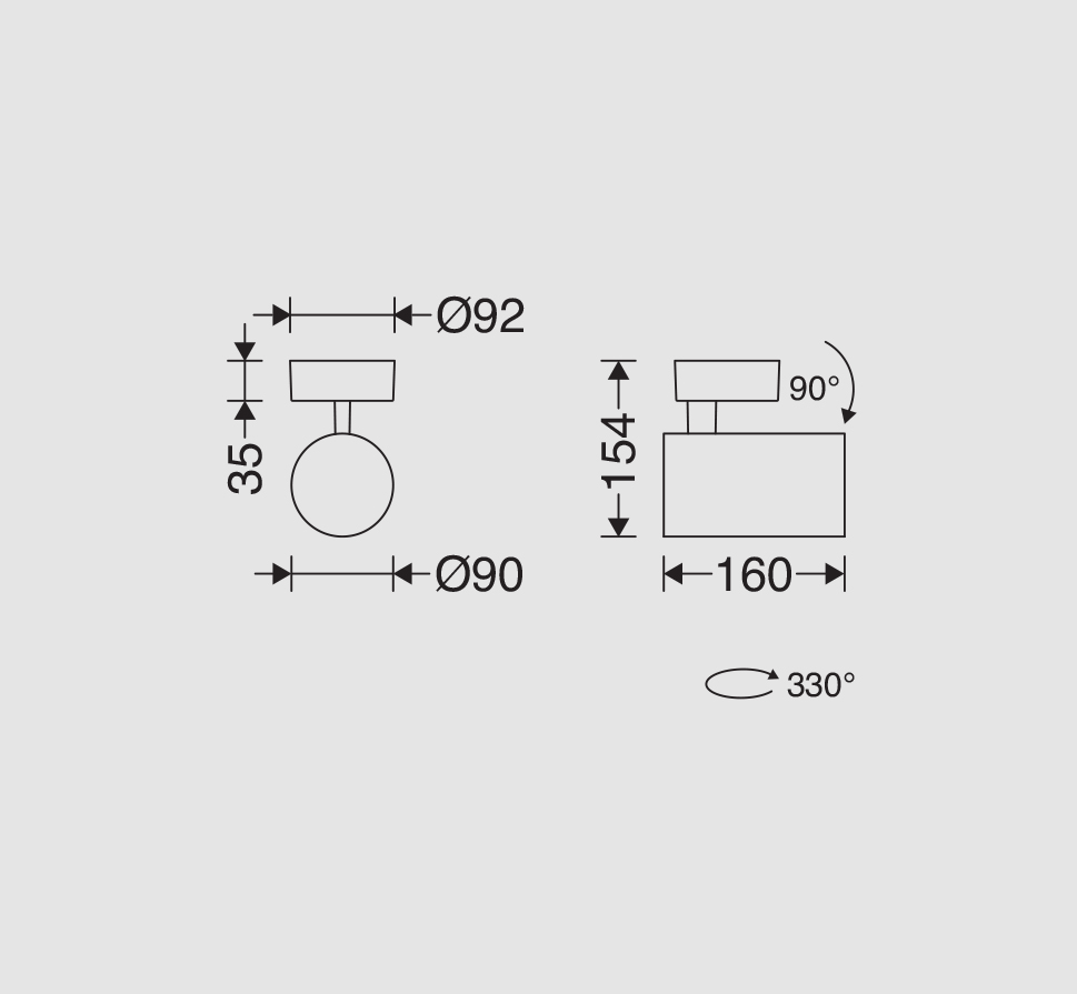 چراغ روکار هانی 30 وات مازی نور - Image 4