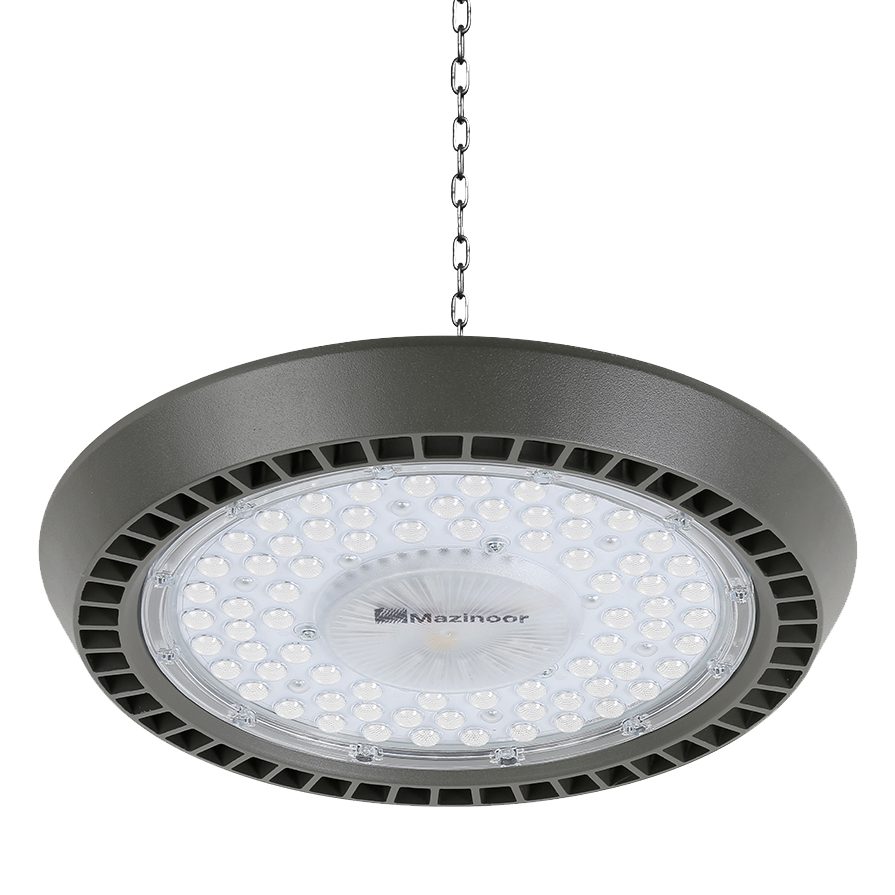 چراغ ضد نم و غبار آویز لدیسان 200 وات IP65 مازی نور