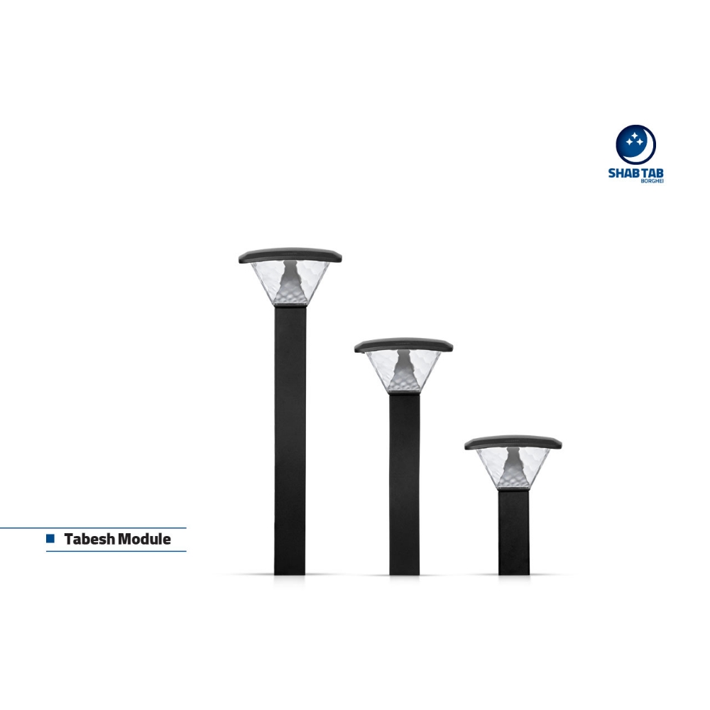 چراغ چمنی شب تاب مدل تابش ماژول دار - Image 2