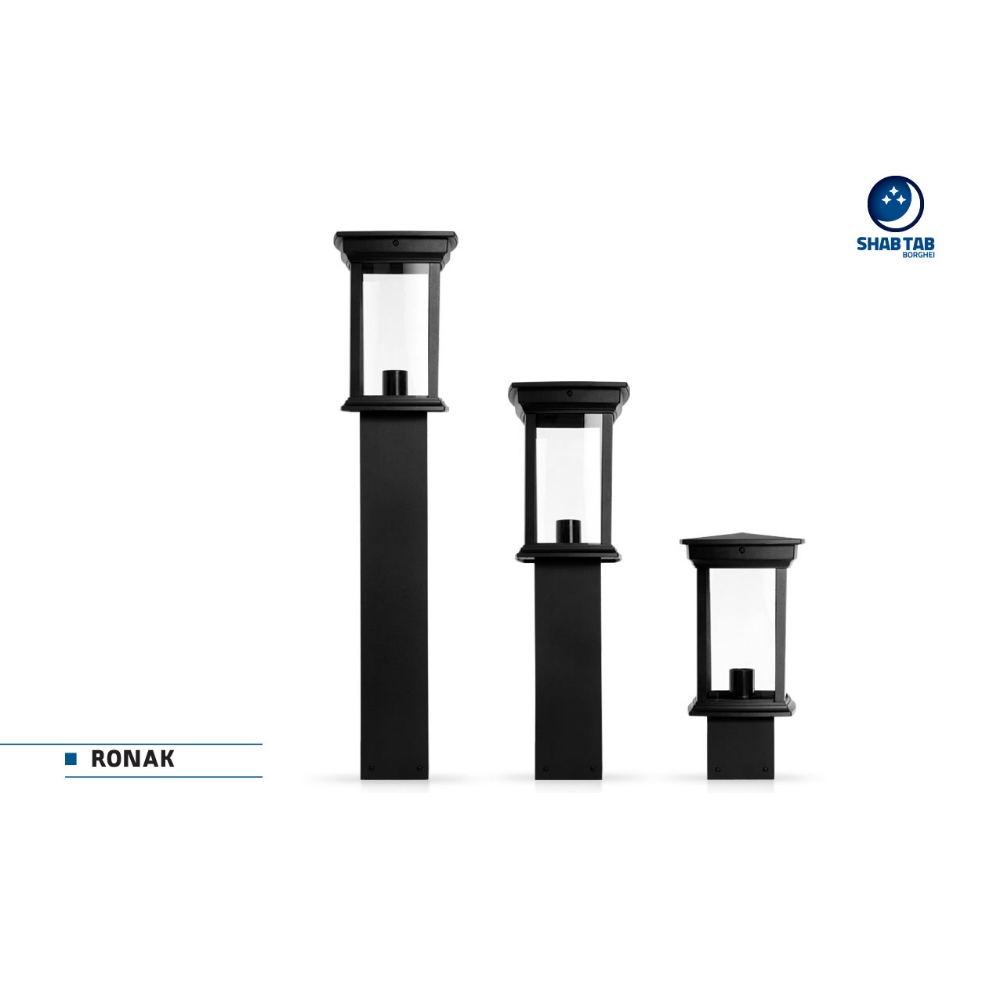 چراغ چمنی شب تاب مدل روناک - Image 2