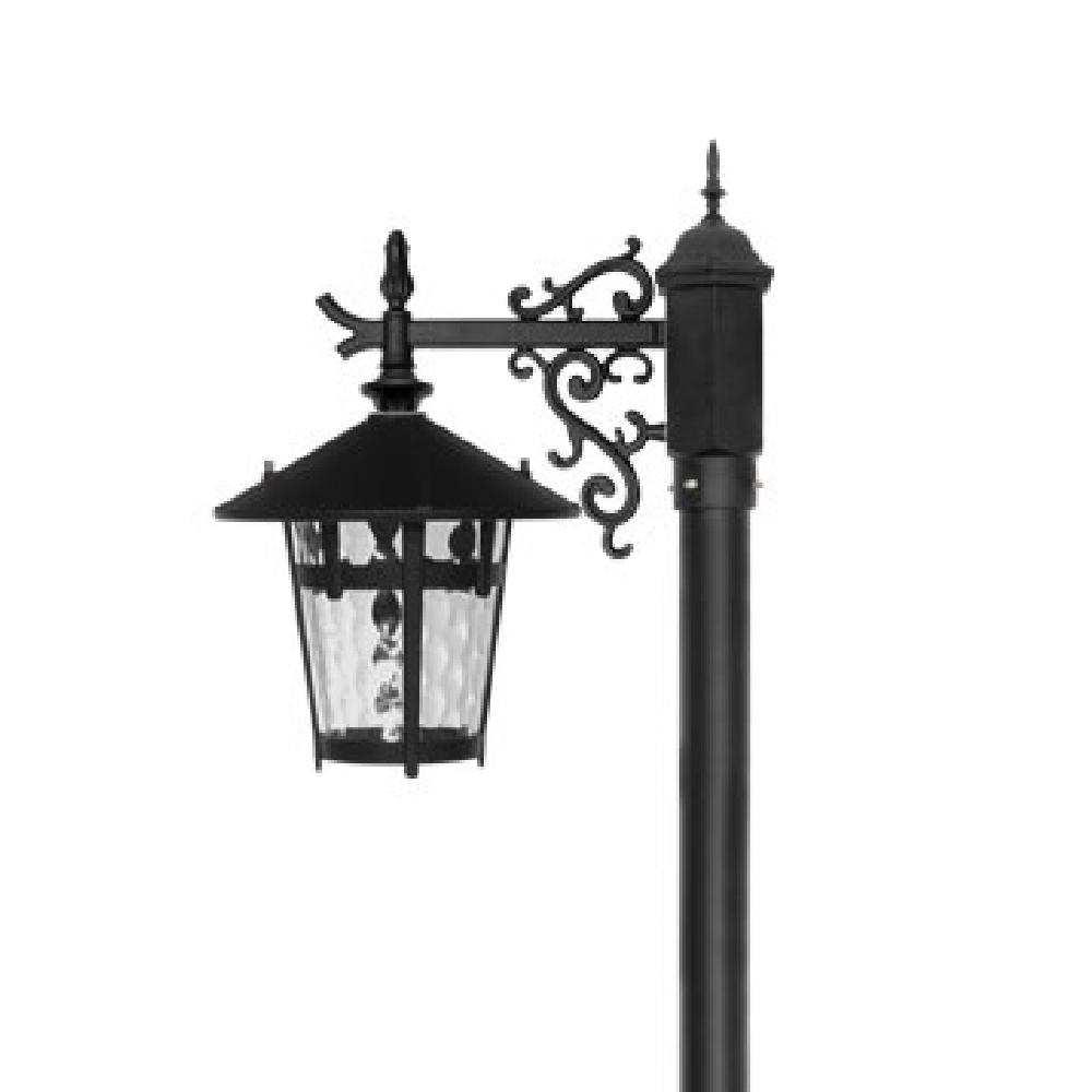 چراغ پارکی شب تاب آبنوس تک شاخه رز - Image 2