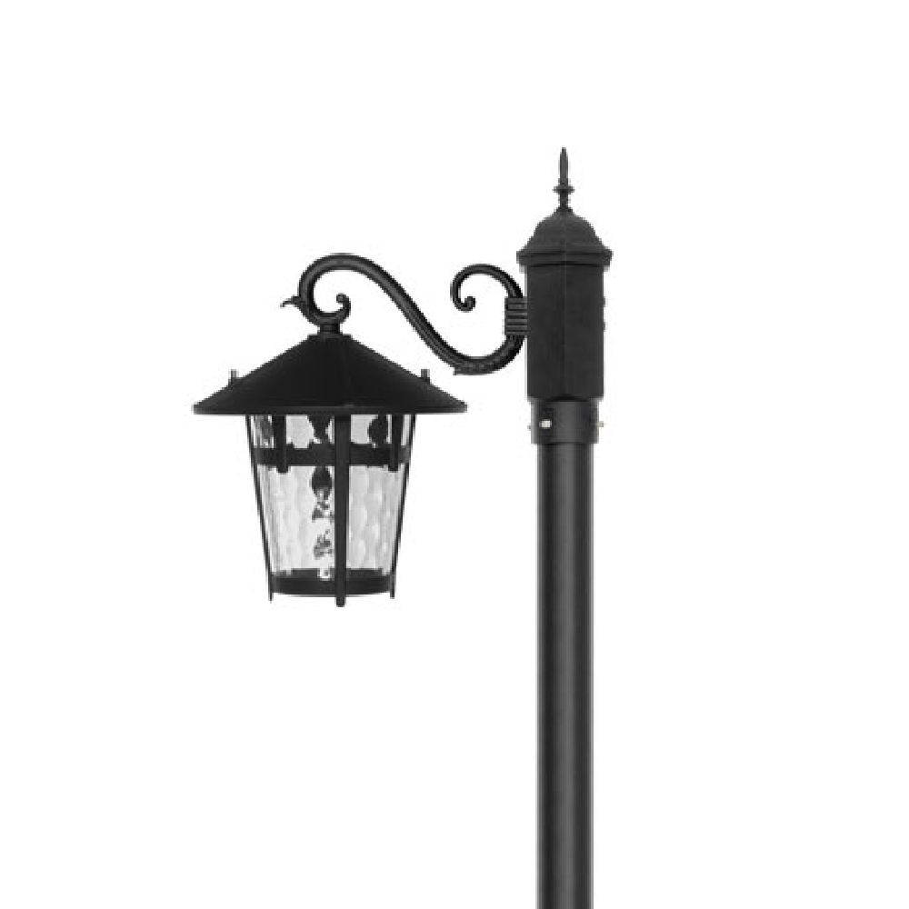 چراغ پارکی شب تاب آبنوس تک شاخه سناتور - Image 2