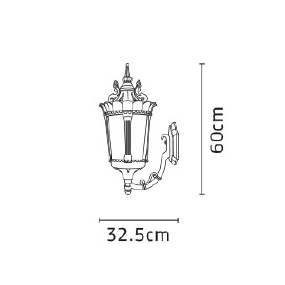 چراغ دیواری شب تاب پاسارگاد کلاسیک - Image 3