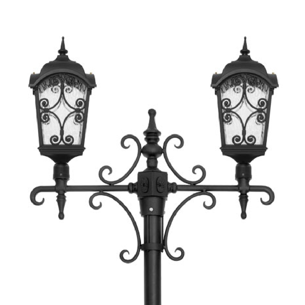 چراغ پارکی شب تاب آروین دو شاخه باتیس پایه نارون - Image 2