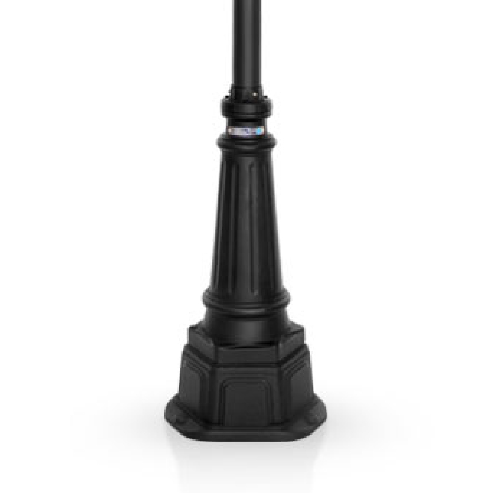 چراغ پارکی شب تاب مدل پاسارگاد دو شاخه رز پایه صنوبر - Image 3