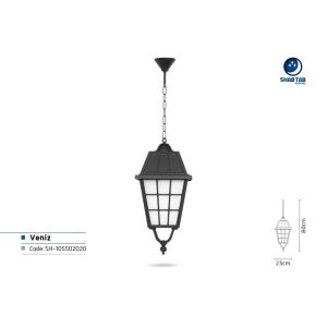 چراغ آویز شب تاب مدل ونیز