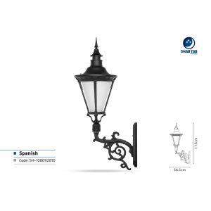 چراغ دیواری شب تاب اسپانیایی شاخه پیچک