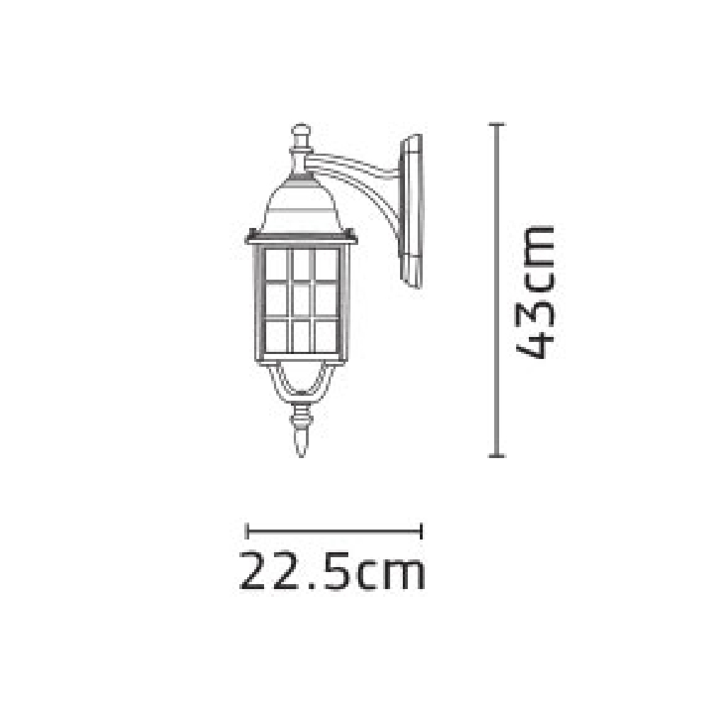 چراغ دیواری شب تاب مشبک شاخه فانتزی - Image 4