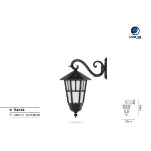 چراغ دیواری شب تاب وندا شاخه سناتور