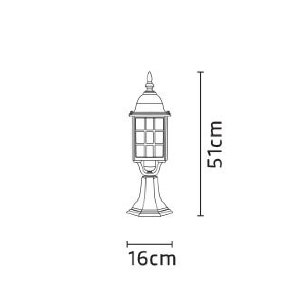 چراغ سردری شب تاب مدل مشبک - Image 3