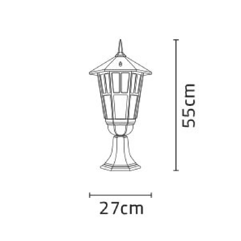 چراغ سردری شب تاب مدل وندا - Image 3