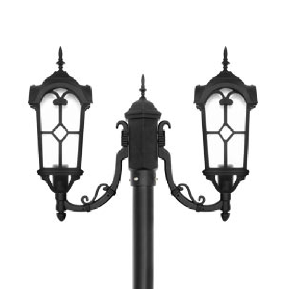 چراغ پارکی شب تاب روشا شاخه کلاسیک پایه سرو - Image 2