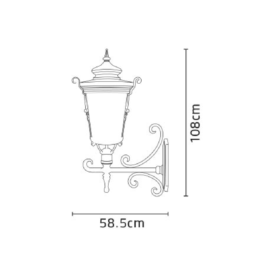 چراغ دیواری شب تاب روژان شاخه باتیس - Image 3